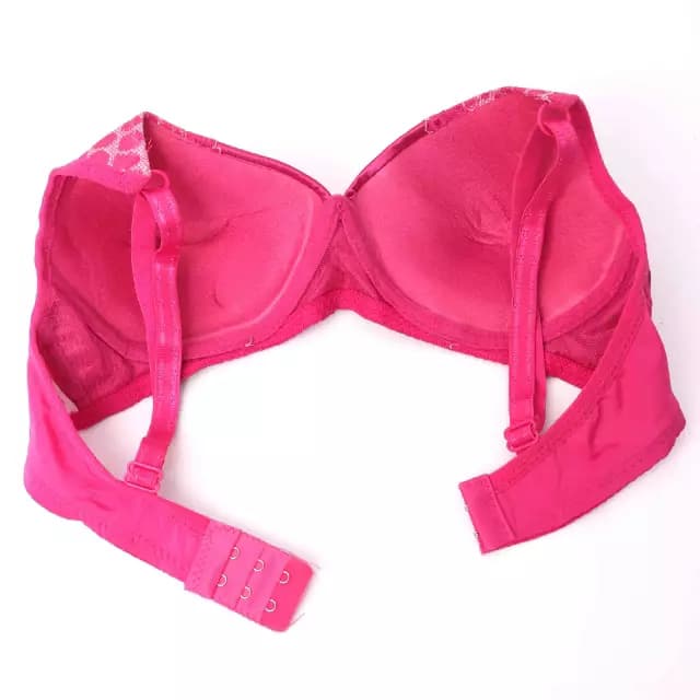 Pink bra
